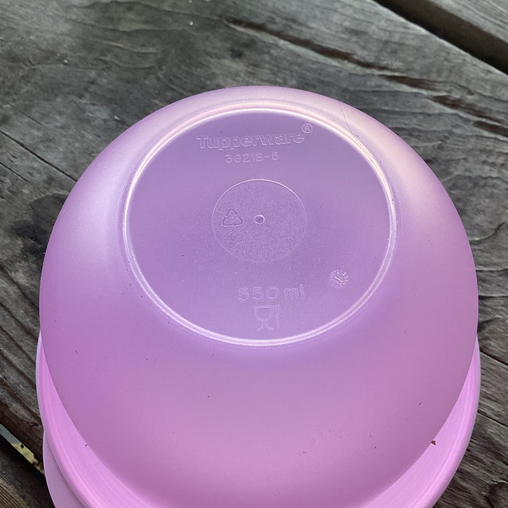 Tupperware Impressions bowls in pastels - set of 4 - Picture 6 of 6